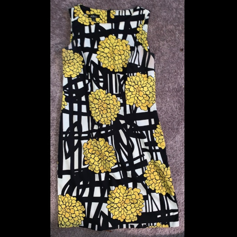 Yellow flower dress